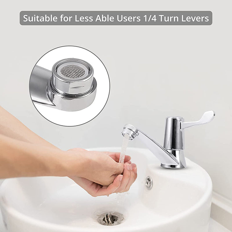 HOMGEN Popular 2pcs Bathroom Basin Sink Taps Set